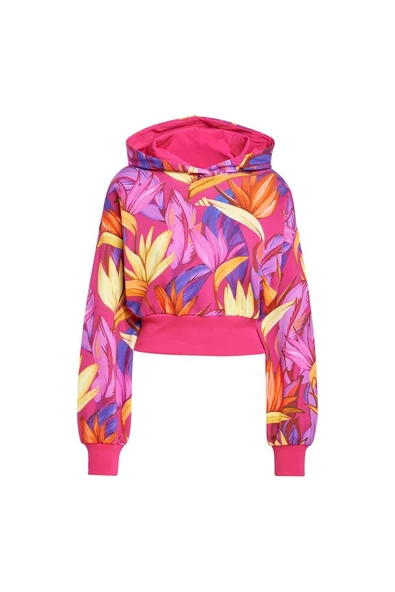 adidas Kadın  Pembe  Sweatshirt FARM HOODIE JD6283