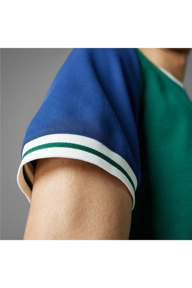 adidas Erkek  Yeşil  T-shirt HERITAGE TEE JC6741 - Resim 11