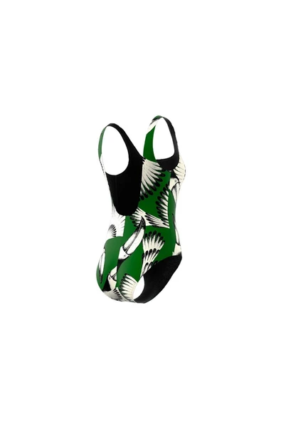 adidas Kadın  Yeşil  Mayo FARM SWIMSUIT JF6034 - 12