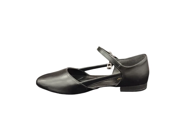 Merry Pace 637231Z Dar Kalıp Yuvarlak Burun Günlük Kadın Babet Ayakkabı - 2