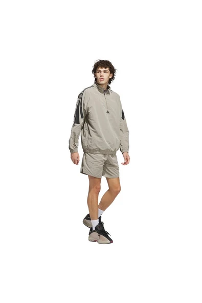 adidas Erkek Bej  Şort ADI BB WV SHORT JC7842 - 5