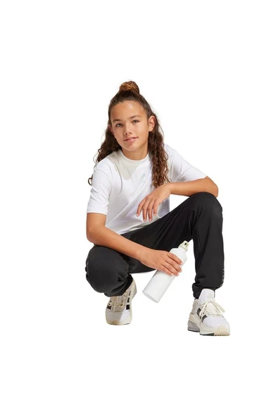 adidas Çocuk  Beyaz  T-shirt J DY LS GFX T JD4557 - 5