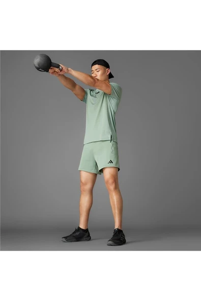 adidas Erkek  Yeşil  Şort AIRCHILL SHORTS JI8191 - 4