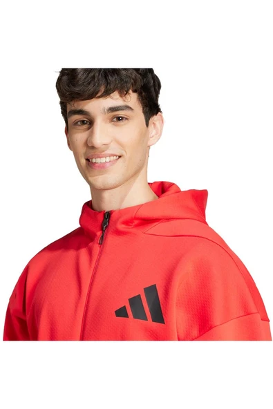adidas Erkek  Kırmızı  Ceket M Z.N.E. FZ JC5493 - 6