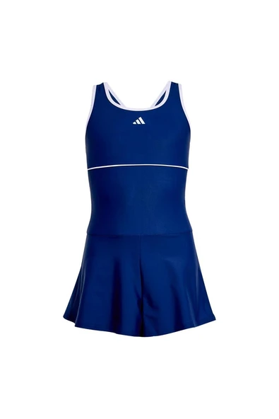 adidas Çocuk  Mavi  Mayo SWIM DRESS G A JC5268