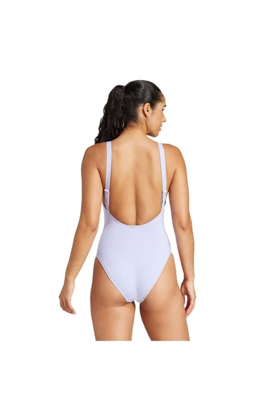 adidas Kadın  Mor  Mayo ICONISEA SWIMSU JF6330 - 4