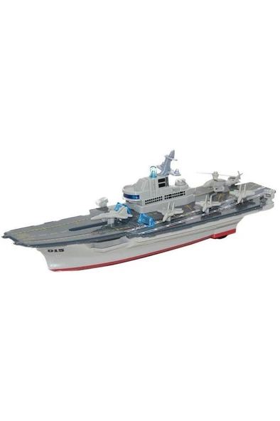Oyuncak Fy015-6d Metal Uçak Gemisi Oyuncak Mini Boy 18 Cm ( Uçak Yok Üstünde)