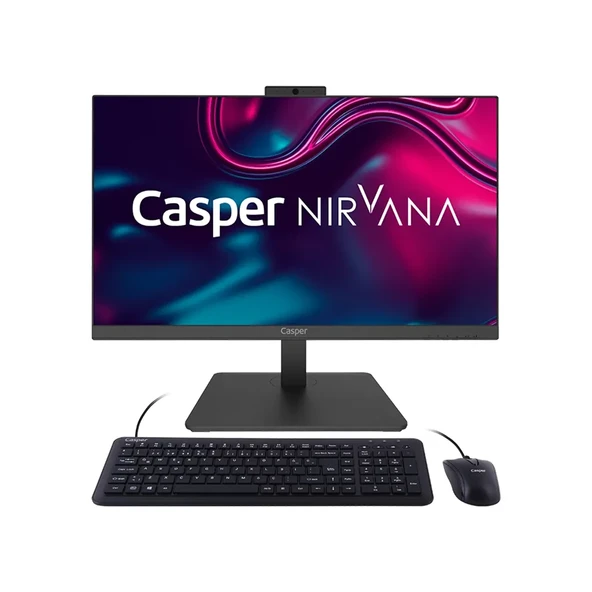 Casper Nirvana One A600 A60 1115-8V00X-V Intel Core i3 1115G4 8GB Ram 512GB SSD Dahili Ekran Kartı 23.8" FreeDos - Outlet