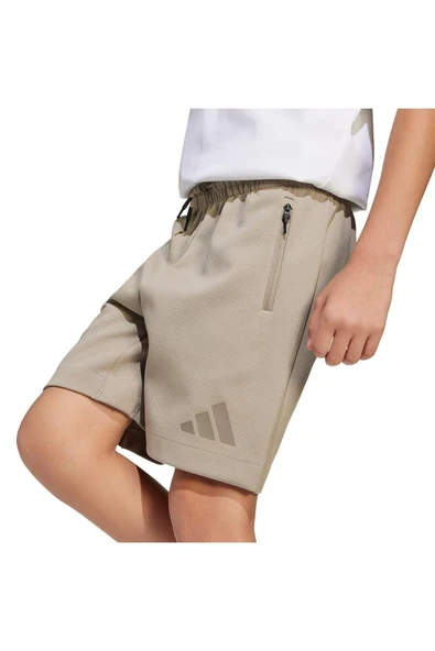 adidas Çocuk  Bej  Şort J ZNE SHORTS JD0009 - 5