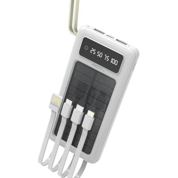 10000mAh Powerbank - Taşınabilir Hızlı Şarj Cihazı, Yüksek Kapasiteli, Kompakt Tasarım