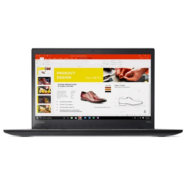 Lenovo Thinkpad T470S Intel Core i7 7600U 8GB Ram 256GB SSD Dahili Ekran Kartı 14" Windows 10 Pro - Yenilenmiş
