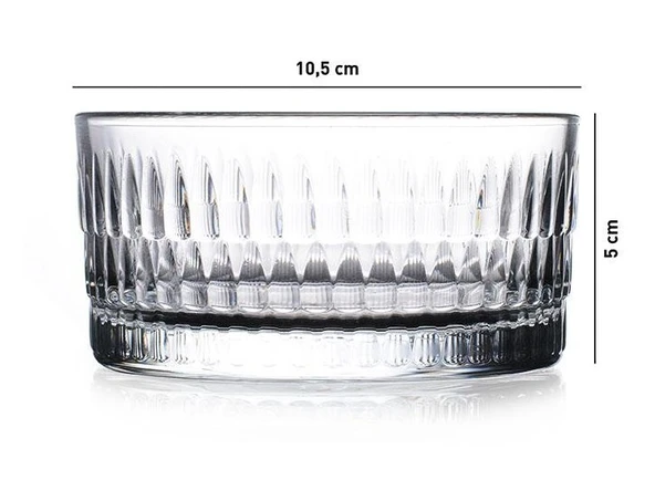 Paşabahçe 530022 185cc 4Lü Rain Kase Takımı - 2