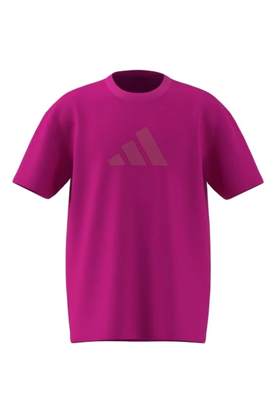 adidas Çocuk  Pembe  T-shirt J FI LOGO T JC7539 - 4