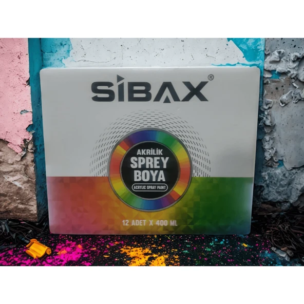 Akrilik Sprey Boya 400ml 12 Adet İstediğiniz Renkleri Soru Olarak Yazınız - 2