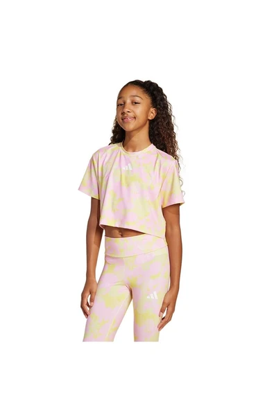 adidas Çocuk  Sarı  T-shirt JG TR-ES FL TE JI6098 - 3