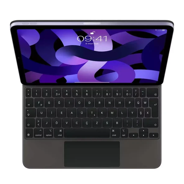 Apple 11 inç iPad Pro (4. nesil) ve iPad Air (5. nesil) için Magic Keyboard Türkçe F Klavye MXQT2TU/A       - Outlet - 3