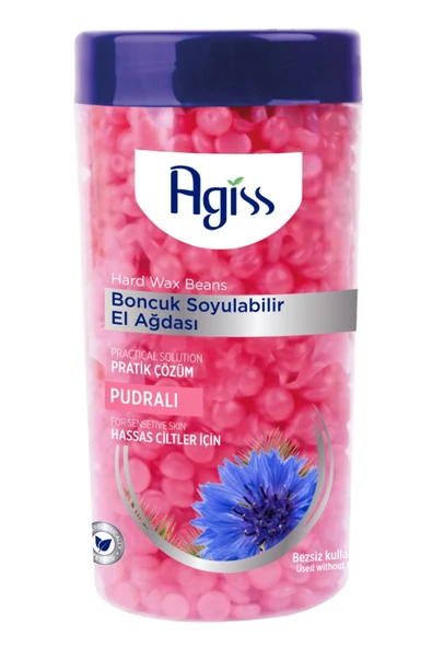 Agiss Boncuk Soyulabilir İnce El Ağdası Pudralı Şişe 220 G