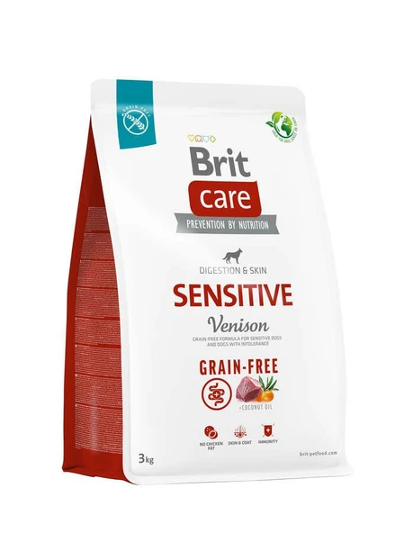 Brit Care Grain Free Sensitive Geyik Etli ve Patatesli Tahılsız Köpek Maması 3 Kg ürün görseli 1