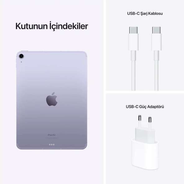 Apple iPad Air (5.Nesil) Wi Fi + Cellular   64GB  10.9" IOS - Outlet - 9