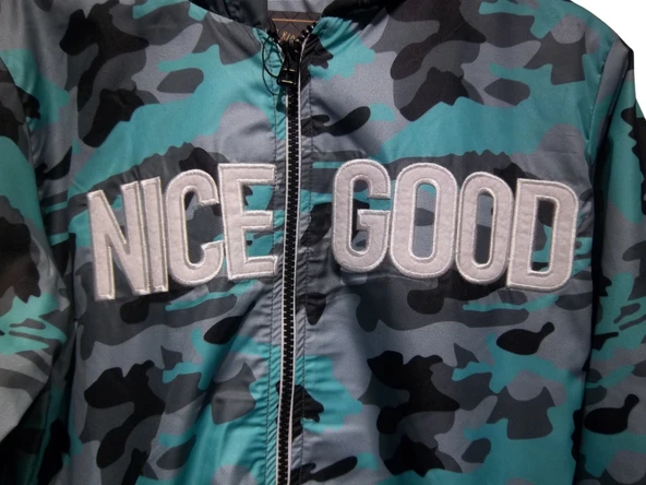 NICE GOOD NAKIŞLI ERKEK YAĞMURLUK - Resim 2