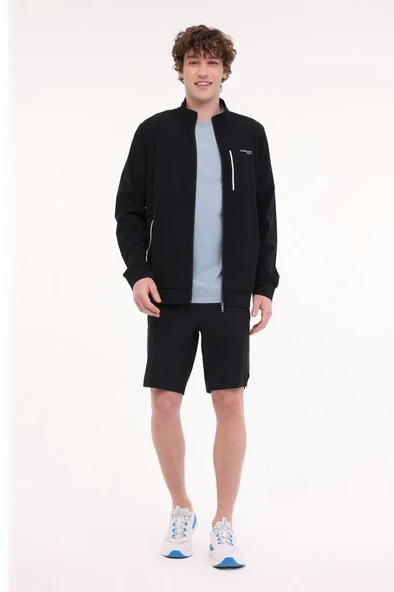 Lumberjack ML HOPE 18ITL400 5FX 101940198 Erkek Eşofman Üstü Siyah S-XXL - 3