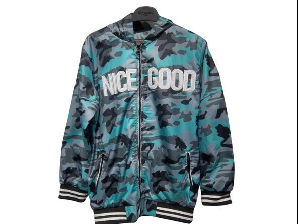 NICE GOOD NAKIŞLI ERKEK YAĞMURLUK