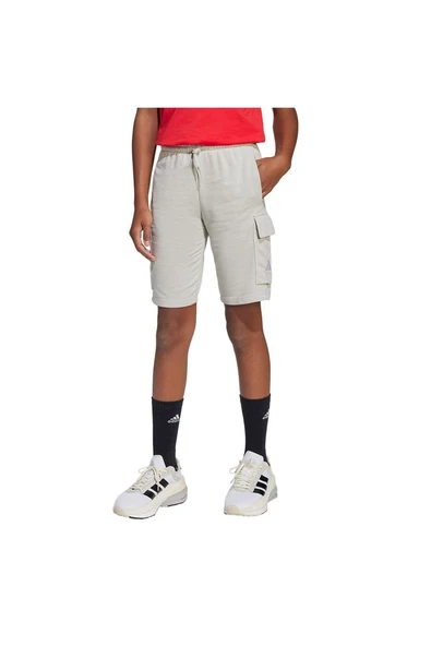 adidas Çocuk  Bej  Şort J SL FT C SH JN7994 - 2
