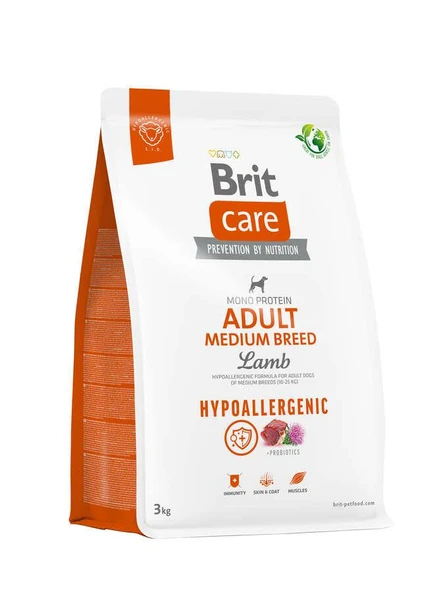 Brit Care Hypoallergenic Medium Orta Irk Kuzulu Köpek Maması 3 Kg ürün görseli 1