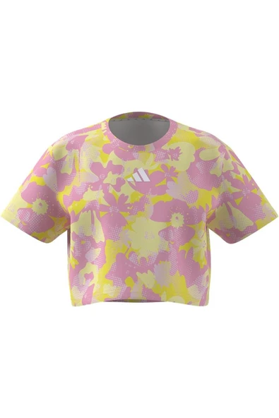 adidas Çocuk  Sarı  T-shirt JG TR-ES FL TE JI6098 - 8