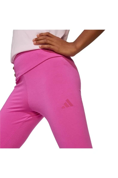 adidas Çocuk  Pembe  Tayt JG FI 3S LEG JJ4845 - 5