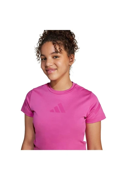 adidas Çocuk  Pembe  T-shirt JG Z.N.E BABY T JJ4852 - 7