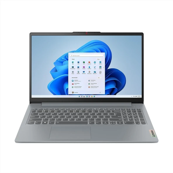 Lenovo Ideapad Slim 3 82XQ0011TX AMD Ryzen 5 7520U 8GB Ram 256GB SSD Dahili Ekran Kartı 15.6" FreeDos - Outlet