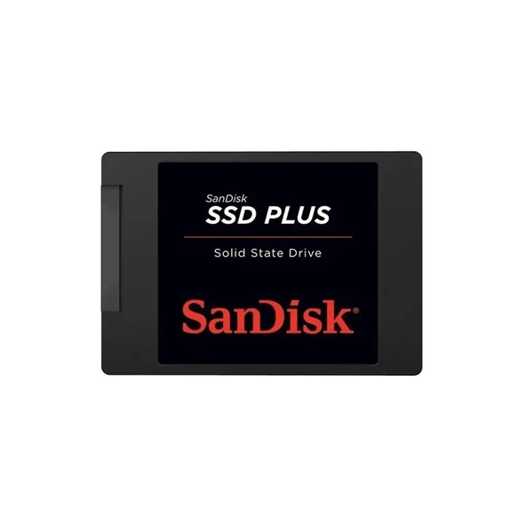 SanDisk 480Gb Ssd Plus 530Mb-445Mb-S SSD SDSSDA-480G-G26 Sata 3 2.5" Harddisk       - Sıfır