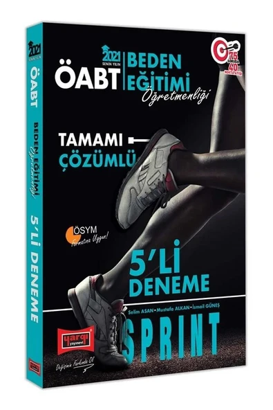 2021 ÖABT SPRINT Beden Eğitimi Öğretmenliği Tamamı Çözümlü 5 li Deneme Yargı Yayınları