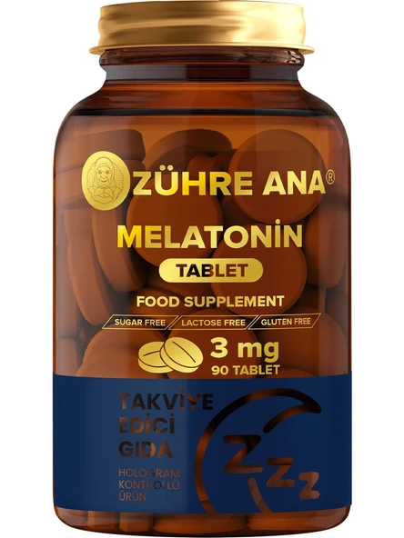 Zühre Ana Melatonin Tablet 3 mg 90 Tablet - 2