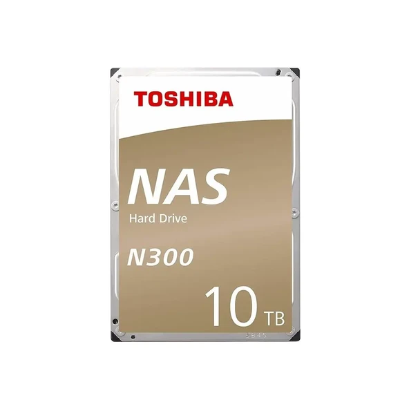 Toshiba 10TB MN10ADA10TS N300 7200RPM 3.5 512MB Cache Sata 3 Nas Disk       - Sıfır