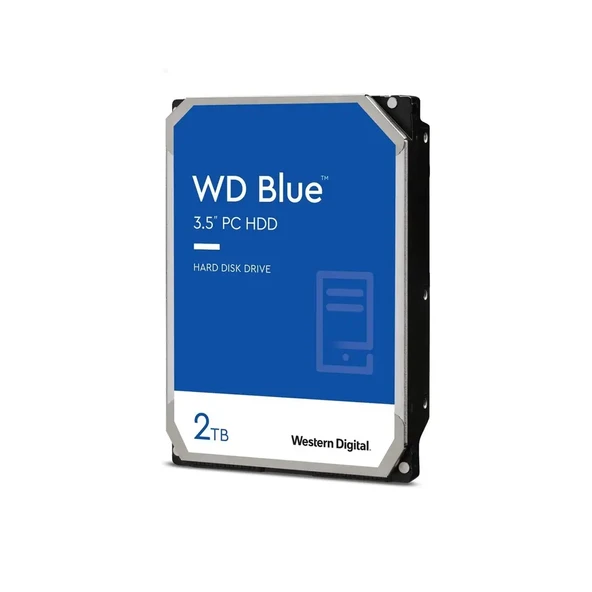Western Digital Blue 3.5 Sata III 6gb/s 256MB 2 Tb Hard Disk WD20EZBX       - Sıfır