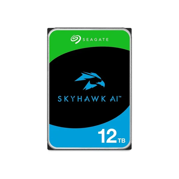 Seagate 3.5" 12 Tb Skyhawk ST12000VE001 Sata 3.0 7200 Rpm 256MB 7/24 HDD       - Sıfır