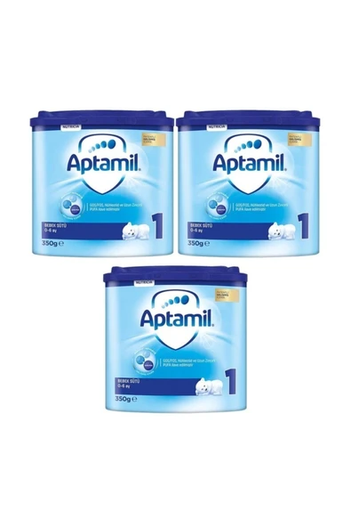 Milupa 1 Bebek Sütü 350 Gr 3 Kutu