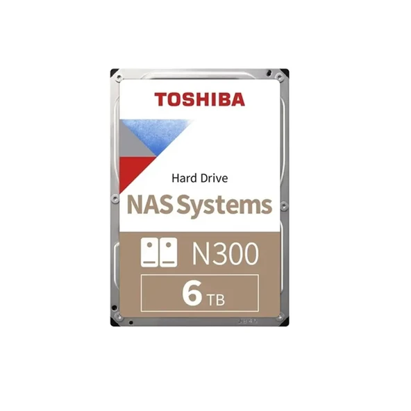 Toshiba MN10ADA600S N300 3.5" 6TB 7200rpm 512MB Sata 7/24 NAS Harddisk       - Sıfır
