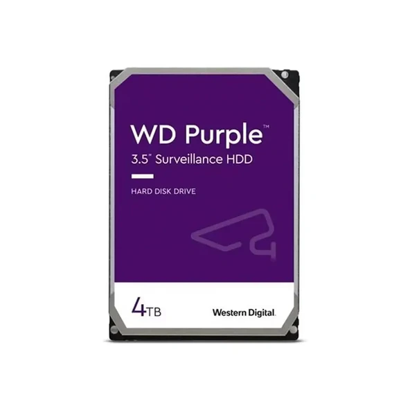 Western Digital Purple 4tb 5400RPM 256MB WD43PURZ Hard Disk       - Sıfır