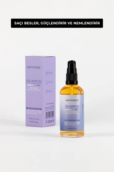 Kolajen Yağı Yenileyici ve Canlandırıcı Özellikli 100 Ml - Resim 2