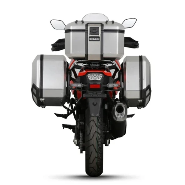 SHAD 3P SYSTEM YAN ÇANTA DEMİRİ SUZUKI VSTROM 1000 XT (14-19) S0VS104P - Resim 2