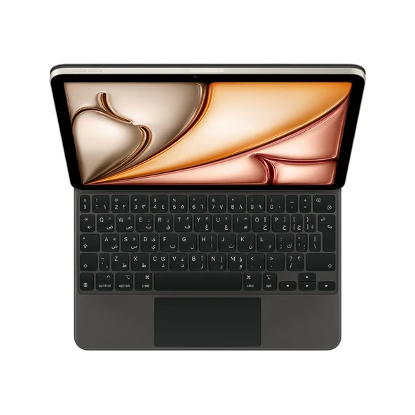 Apple 11 inç iPad Air (M2) için Magic Keyboard - Arapça - Siyah MXQT2AT/A       - Outlet