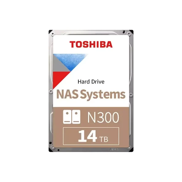Toshiba 14TB N300 7200RPM Sata 512MB Buffer HDWG51EUZSVA       - Sıfır