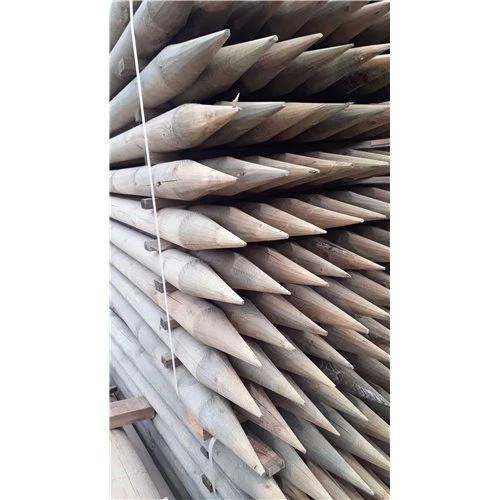 Yuvarlak Kazik Boy : 200 Cm  Çap : 8 Cm (10 Adet) - 2