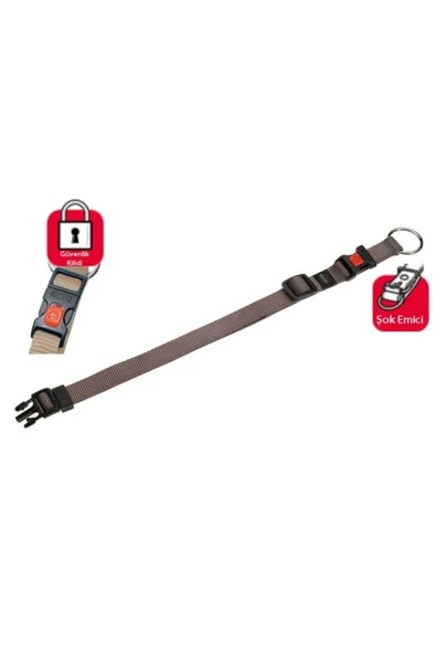 Karlie Kilitli Boyun Tasma Xs 20-35cm Gri ürün görseli