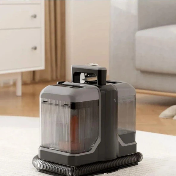 450W Sulu Yıkama Makinesi Halı Koltuk Döşeme Yatak Kanepe Puf Temizleme Leke Çıkartma Makinesi - 5