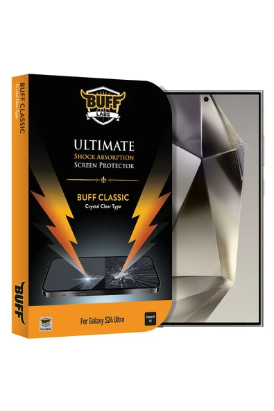 Buff Galaxy S24 Ultra Classic Darbe Emici Ekran Koruyucu