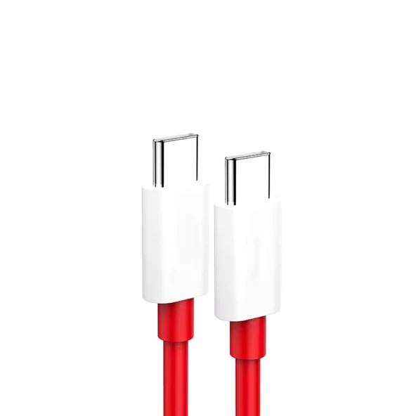 ScHitec 6A 60W Type-C to Type-C Hızlı Data ve Turbo Fast Şarj Kablosu 100cm Kırmızı K321 ürün görseli 1